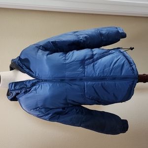 Vintage Club Monaco Sport CMX Blue Down Puffer Winter Jacket, Size XS/TP